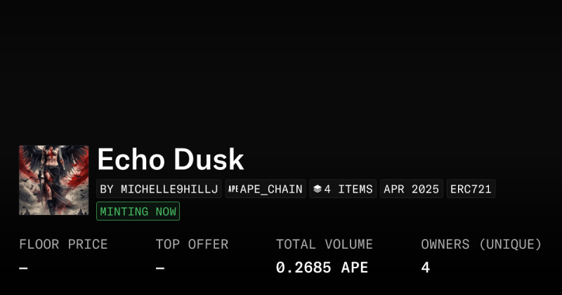 Dusk Delirium Aurora Echo - Premium Minimal Design Gallery - Desktop