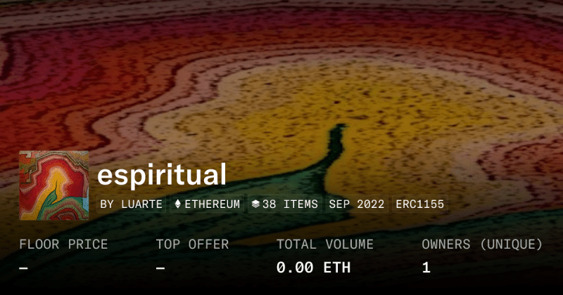 Tesoro De Poder Espiritual Collection Opensea - Best City Arts in Mobile