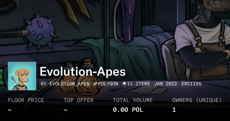 Evolution Apes Collection Collection Opensea - Beautiful Ultra HD Vintage Backgrounds | Free Download