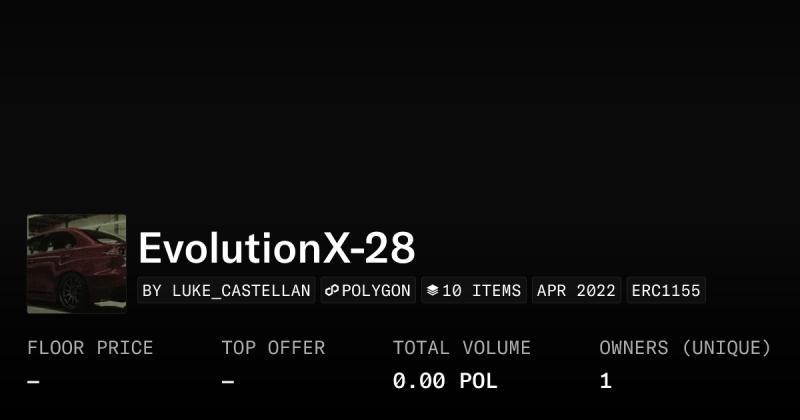 Evolution X Collection Opensea - Best City Textures in Ultra HD