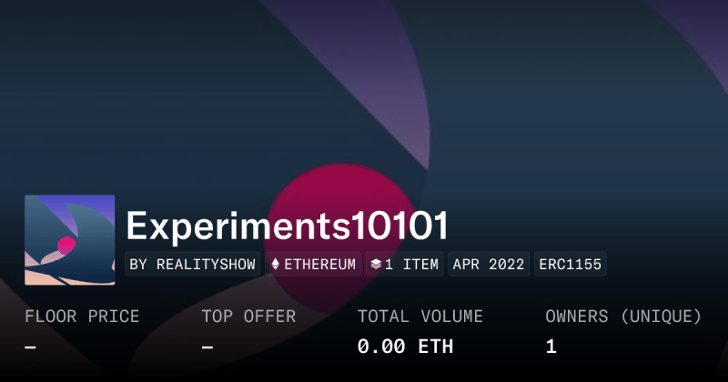 Virtual Experiments Collection Opensea - Premium Ultra HD Vintage Arts | Free Download