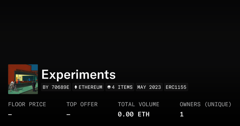 The Next Experiment Collection Opensea - Mobile City Pictures for Desktop