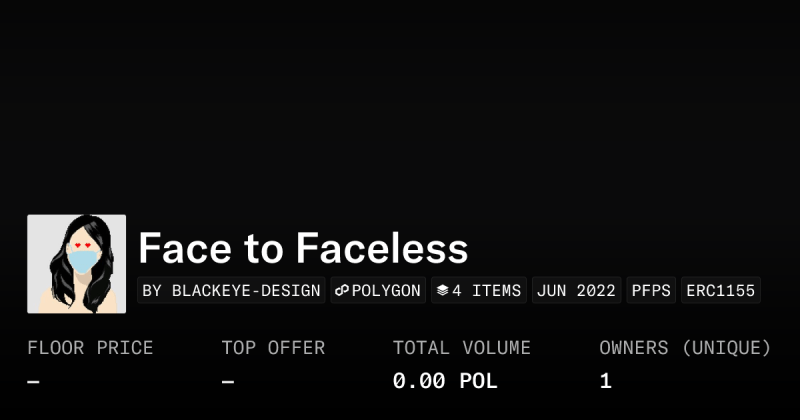 Faceless Helmets Collection Opensea - Best Space Designs in High Resolution