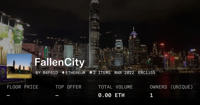 Fallen Humanity Collection Opensea - Perfect Sunset Background - HD