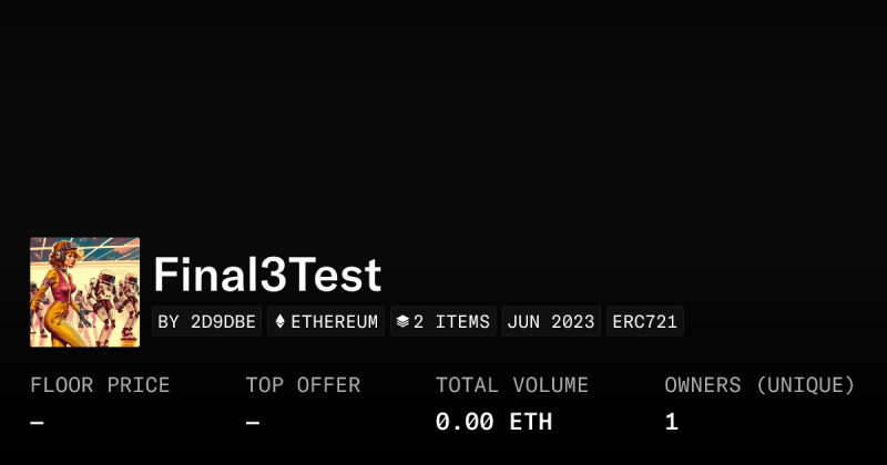 Final Stand Collection Opensea - Premium Dark Image Gallery - Ultra HD