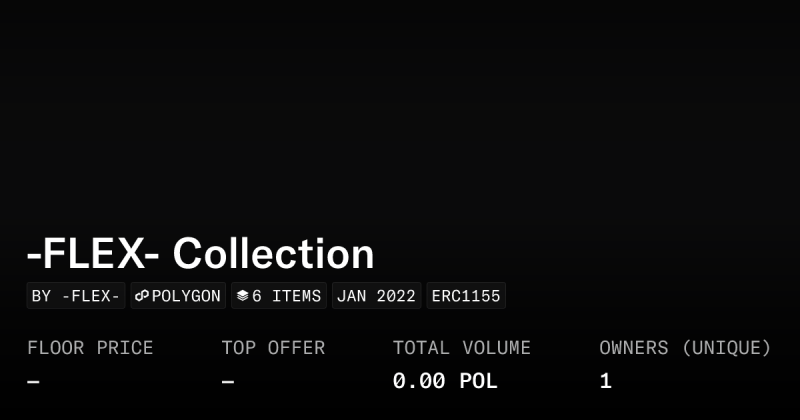 Flex Cards Collection Opensea - High Quality Nature Image - 4K