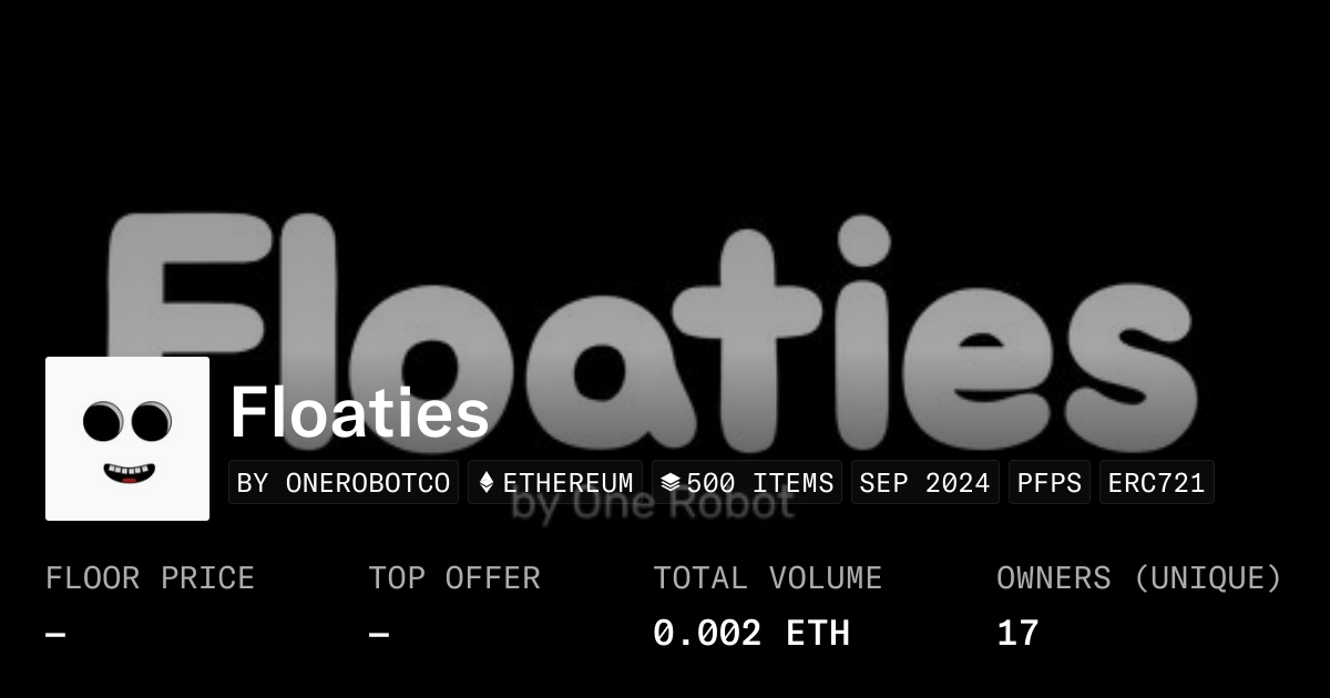 Floaties Collection Opensea