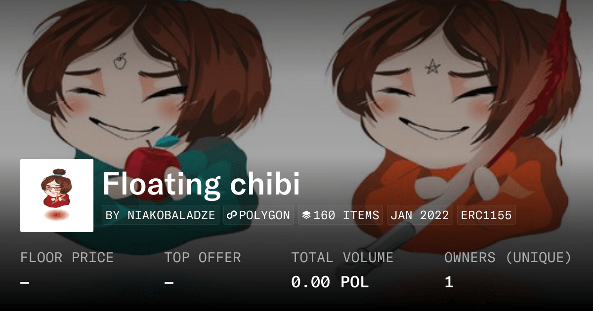Floating Chibi Collection Opensea