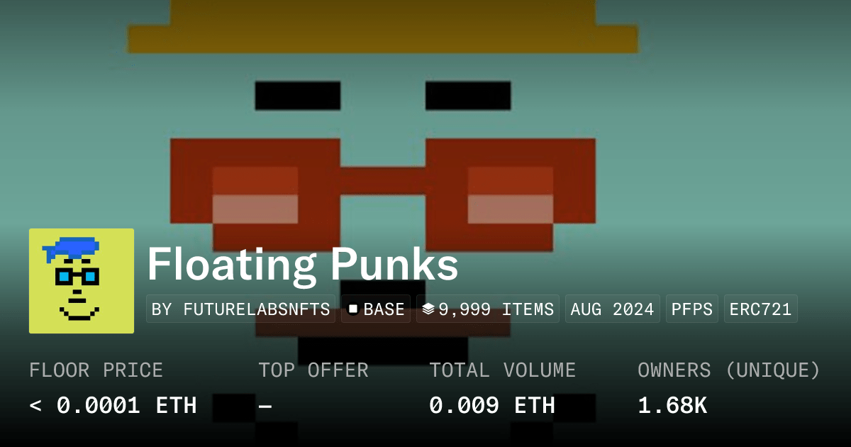 Floating Punks Collection Opensea