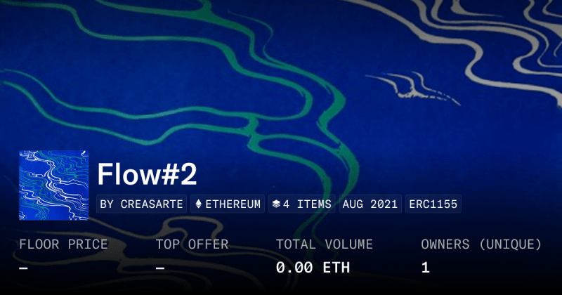 Flow Collection 2 Collection Opensea - Elegant Ocean Texture - 8K