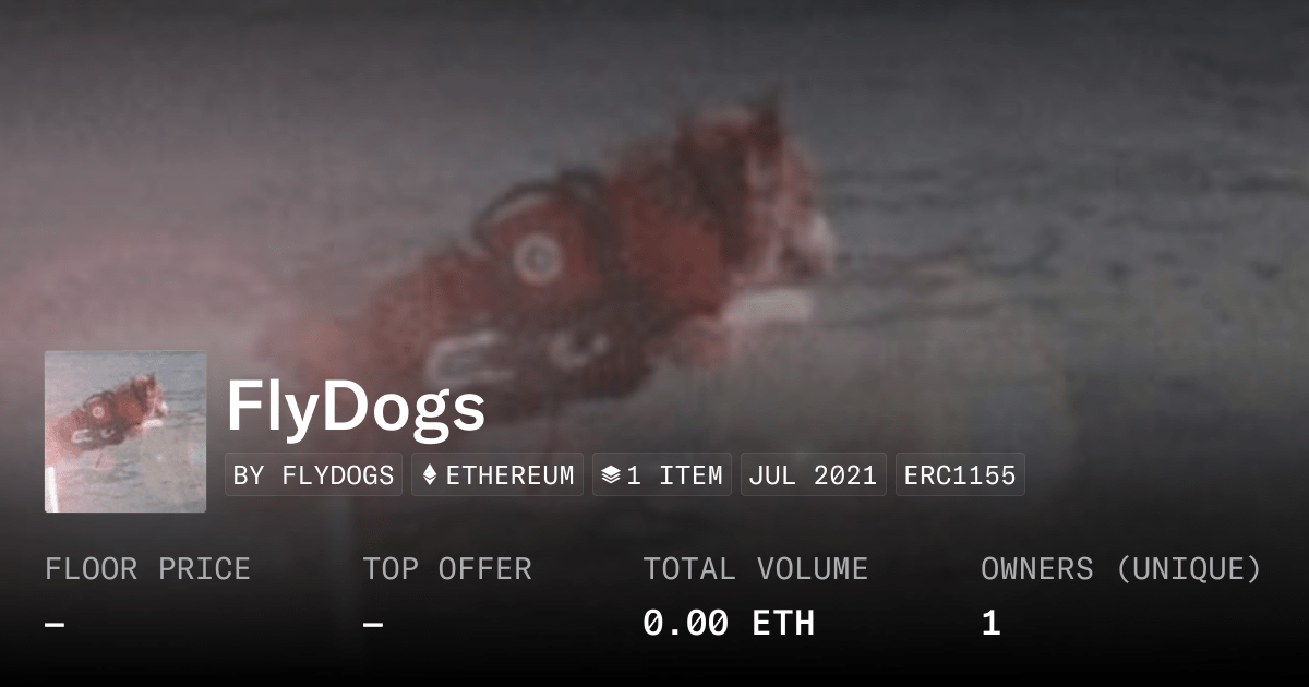 Flydogs Collection Opensea