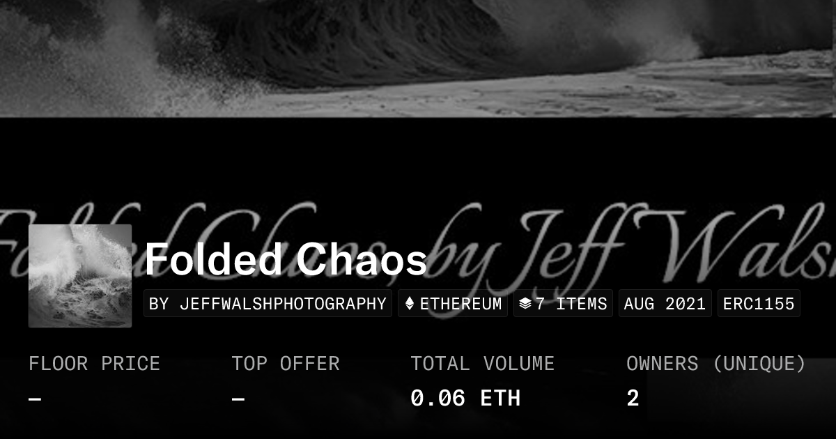 Folded Chaos Collection Opensea