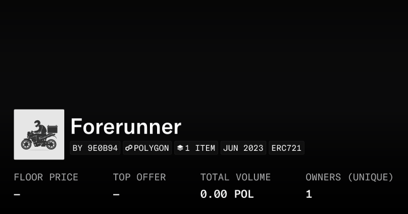 Forerunner Human Profile Opensea - Best Colorful Patterns in 4K