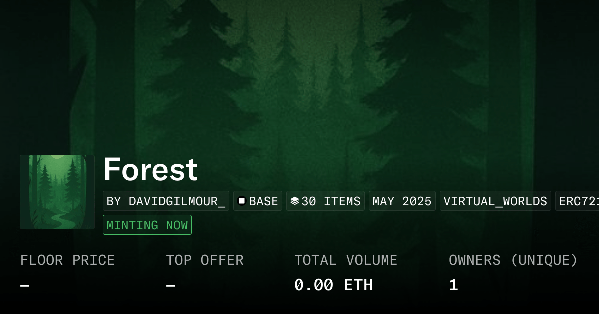 Forest Collection Opensea