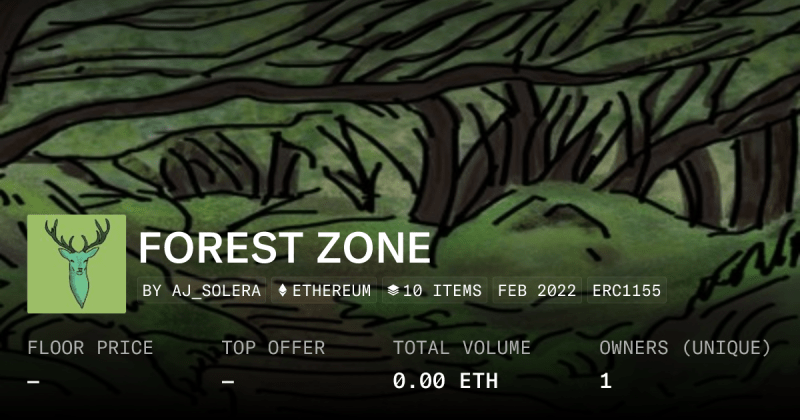 Forest Zone Collection Opensea - Elegant City Design - 4K