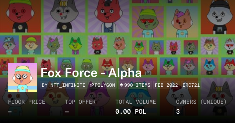 Fox Force Alpha Collection Opensea - Best Space Photos in Mobile