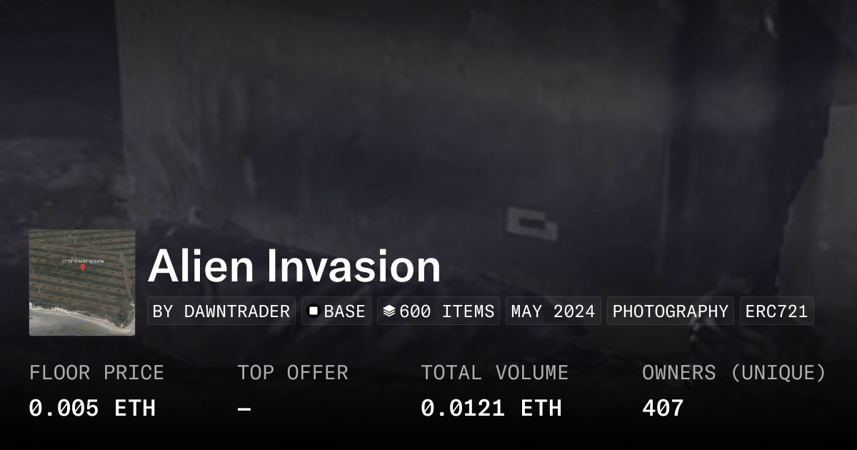 Alien Invasion Collection Opensea