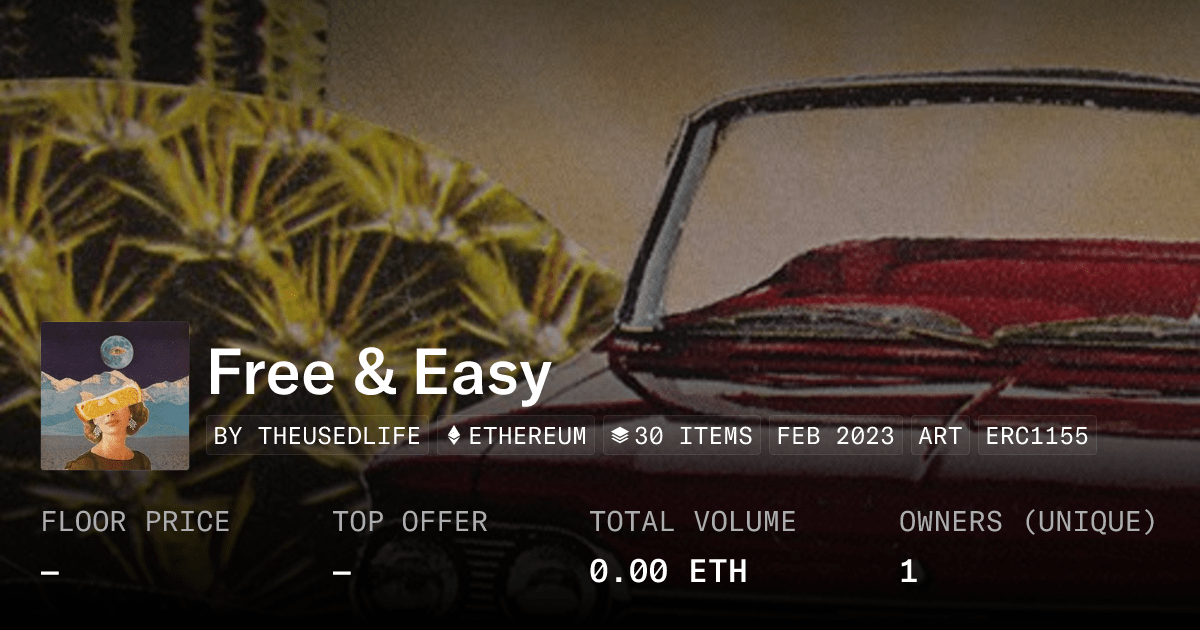 Free Easy Collection Opensea