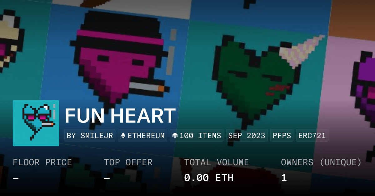 Fun Heart Collection Opensea