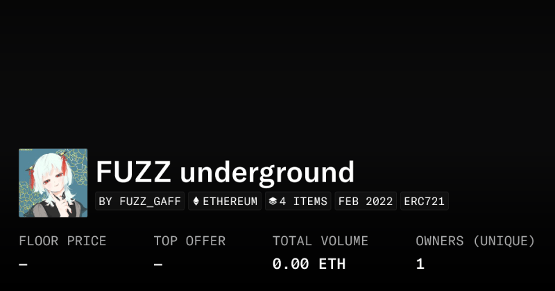 Fuzz Experimental Collection Opensea - Landscape Picture Collection - Full HD Quality