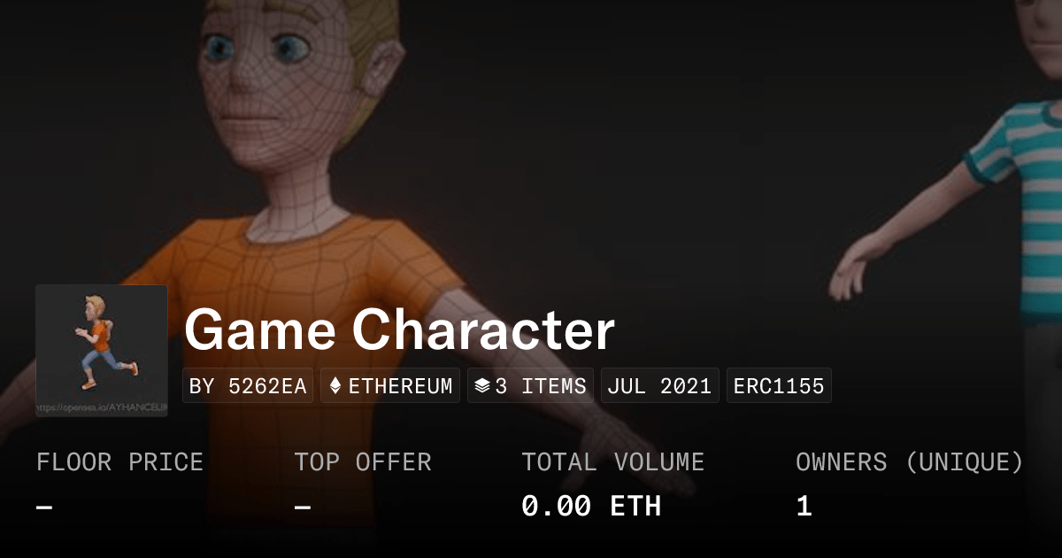 Game Character - Collection | OpenSea