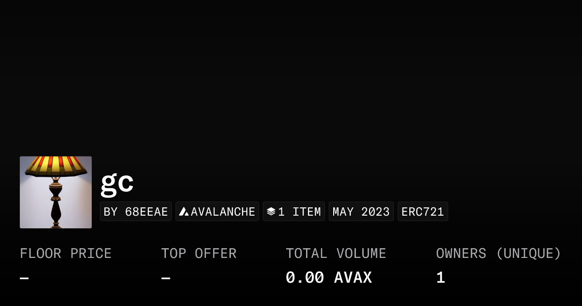 Gc Collection Opensea