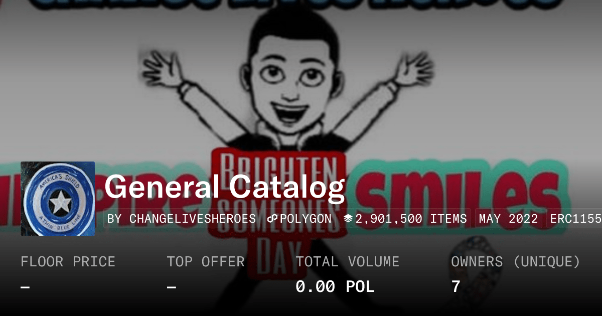 General Catalog - Collection | OpenSea