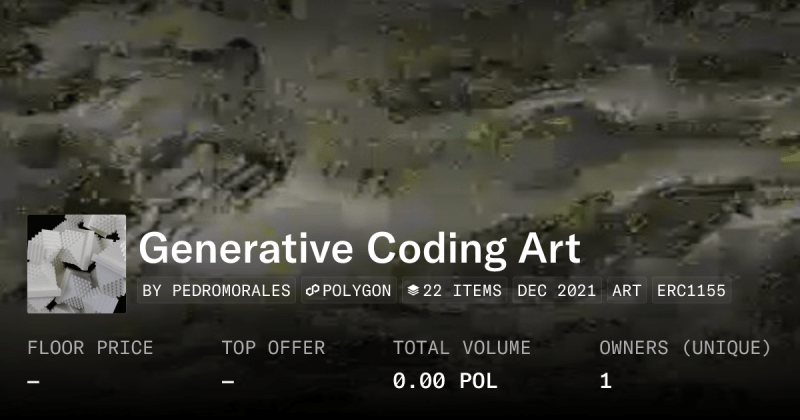 Generative Coding Art Colecci N Opensea - City Arts - Ultra HD 8K Collection