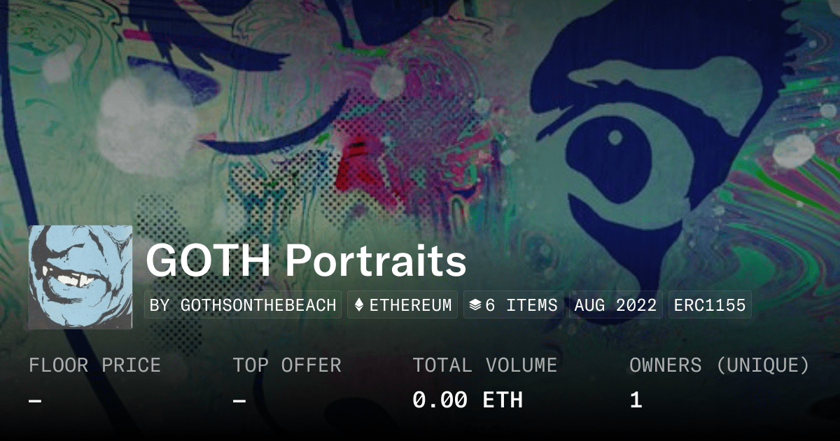 Goth Portraits Collection Opensea