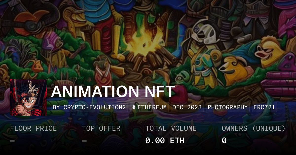 Animation Nft Collection Opensea