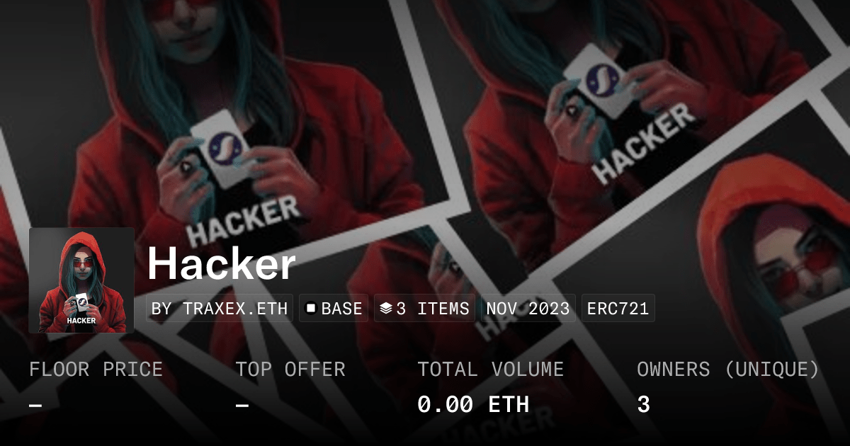 Hacker - Collection | OpenSea