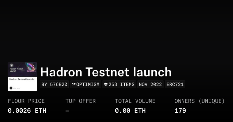 Rubicon V2 Testnet Launch Collection Opensea - Creative Gradient Texture - Full HD