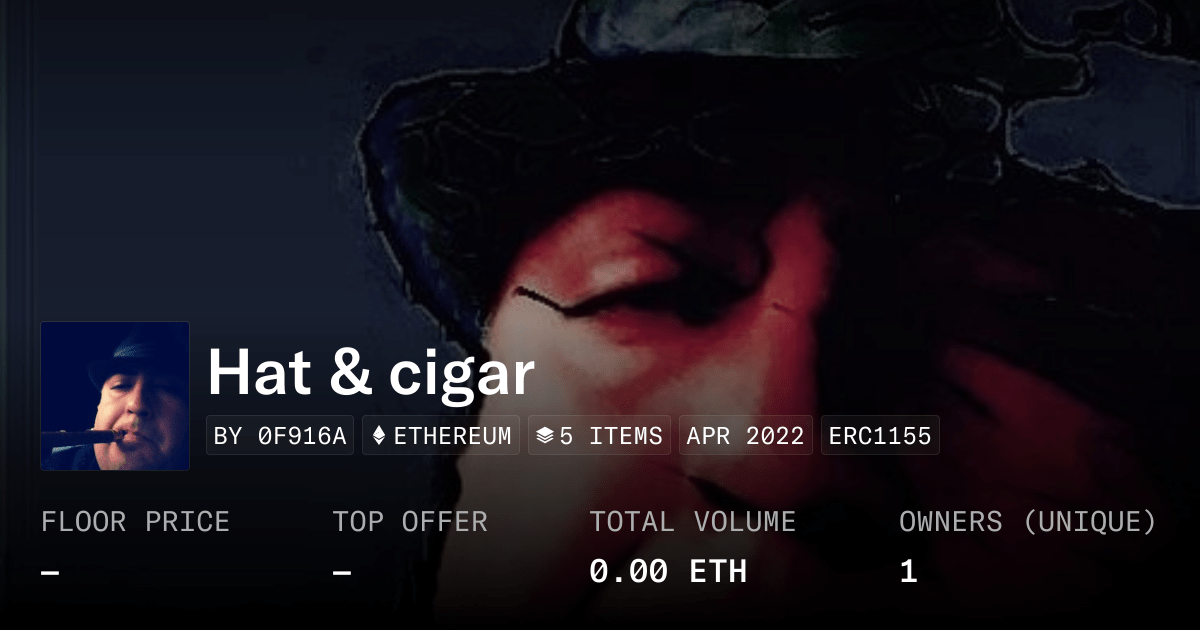 Hat Cigar Collection Opensea