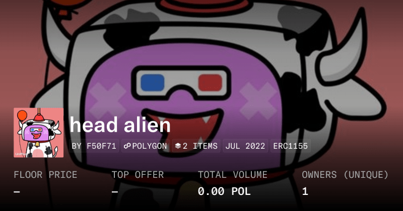 Alien Head Collection Collection Opensea - City Images - Perfect High Resolution Collection