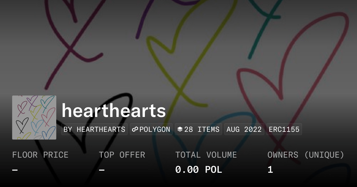 Hearthearts Collection Opensea