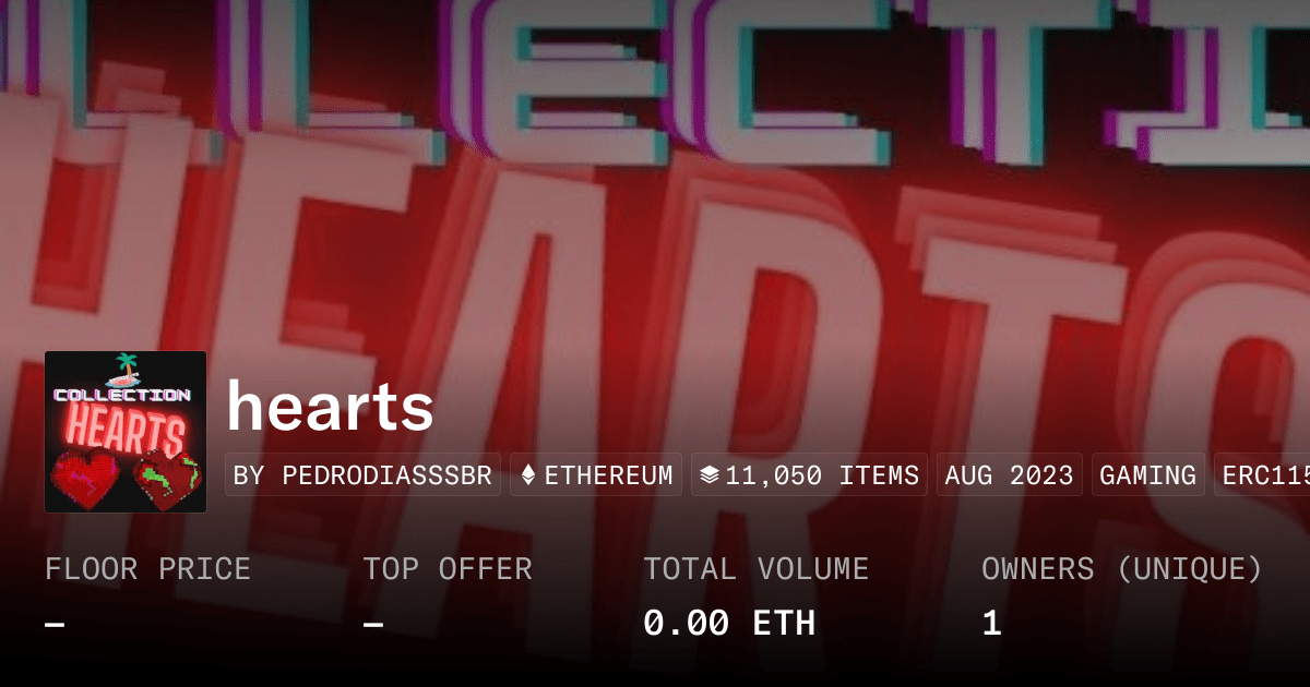 Hearts Collection Opensea