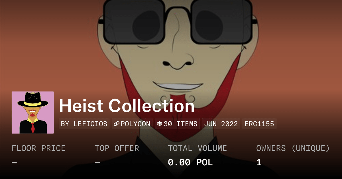 Heist Collection Collection Opensea