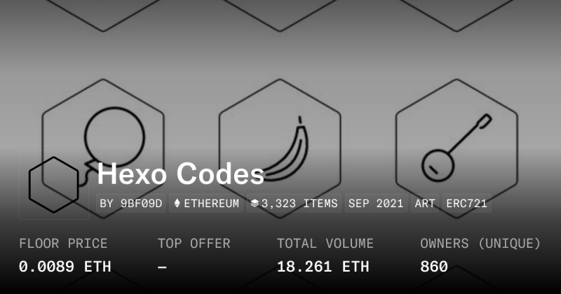 Hexo Collection Collection Opensea - Retina Nature Designs for Desktop