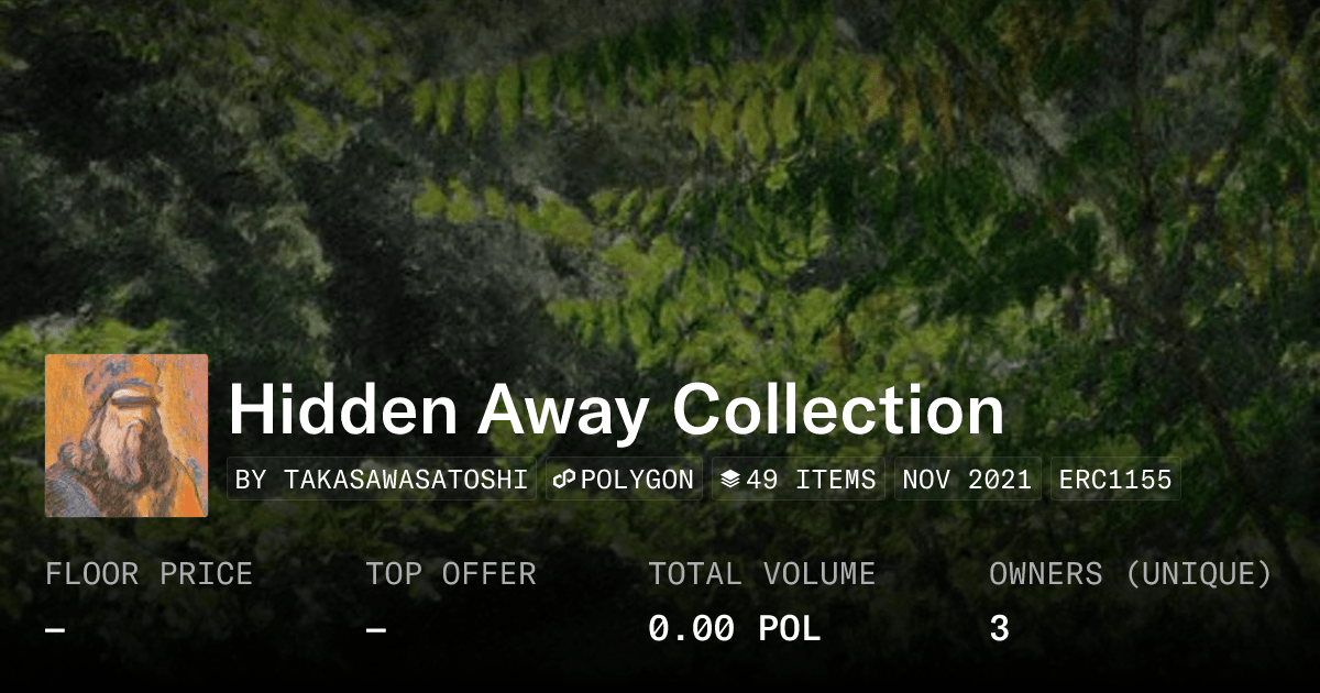 Hidden Away Collection Collection Opensea