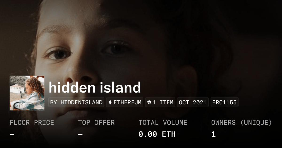 Hidden Island Collection Opensea