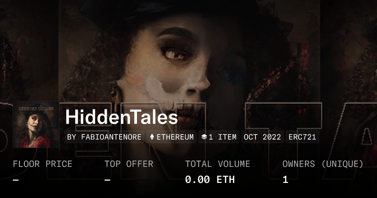 Hiddentales Collection Opensea