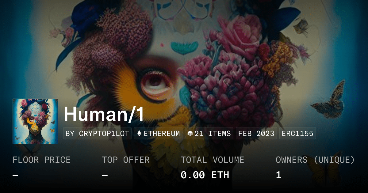 Human 1 Collection Opensea