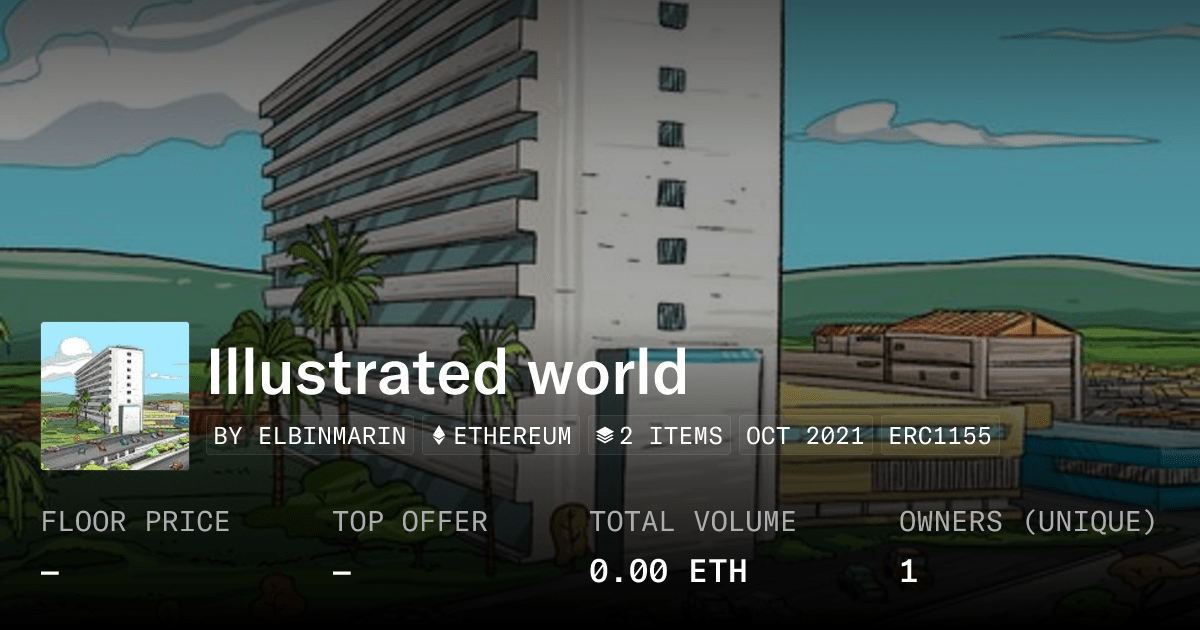 Illustrated World Collection Opensea