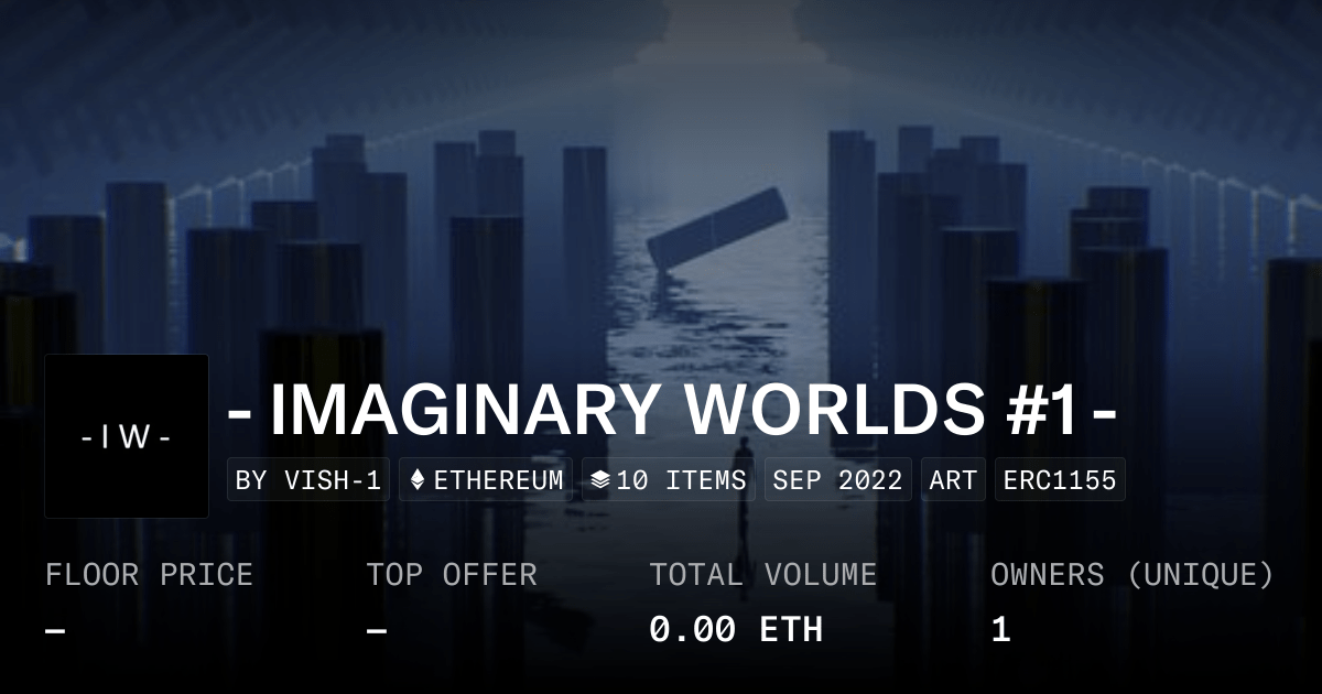 Imaginary Worlds 1 Collection Opensea