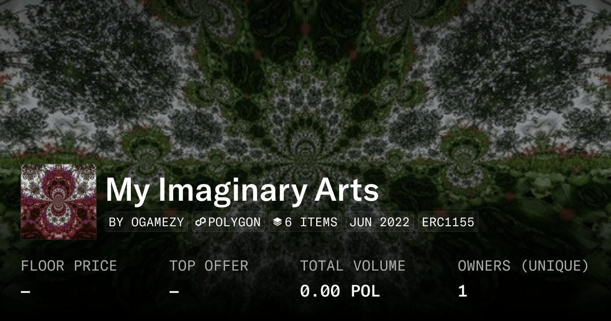 My Imaginary Arts Collection Opensea