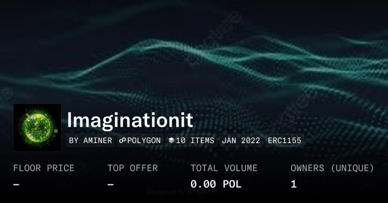 Imagination Girl Collection Opensea - Classic Minimal Illustration - 4K