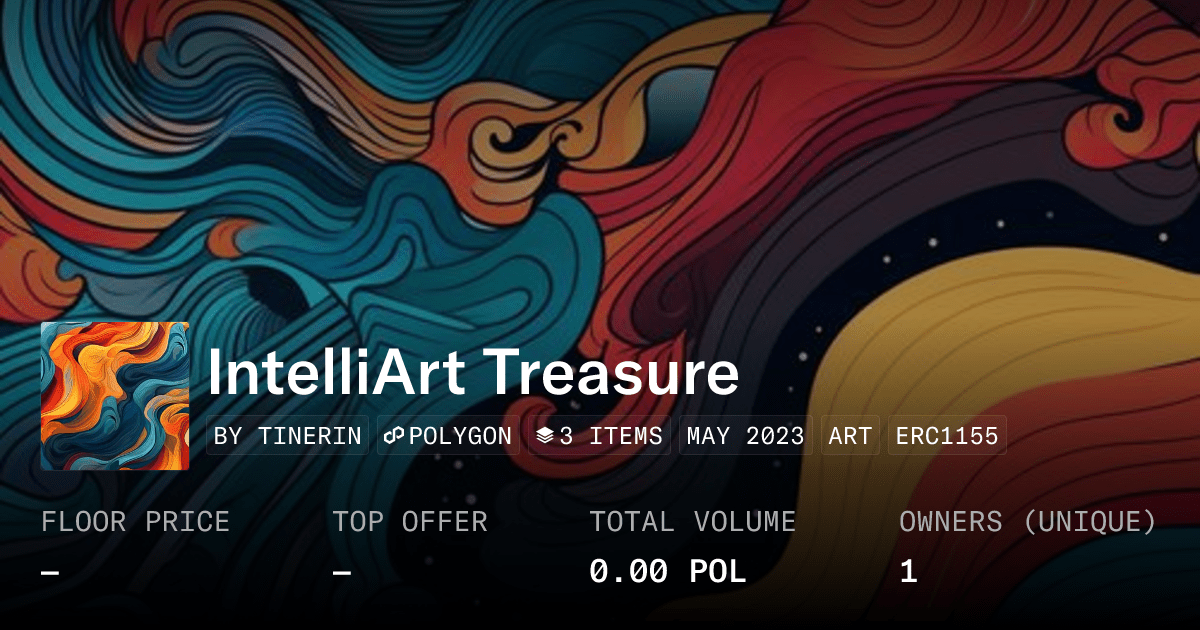 Intelliart Treasure Collection Opensea