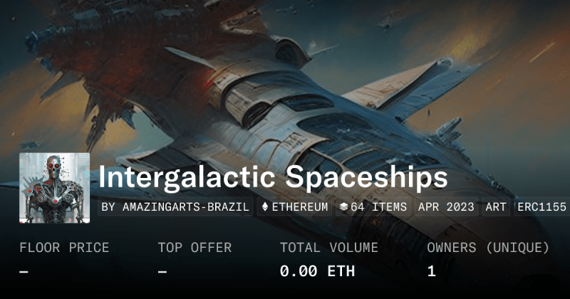 Intergalactic Spaceships Collection Opensea - Landscape Photos - Artistic Mobile Collection