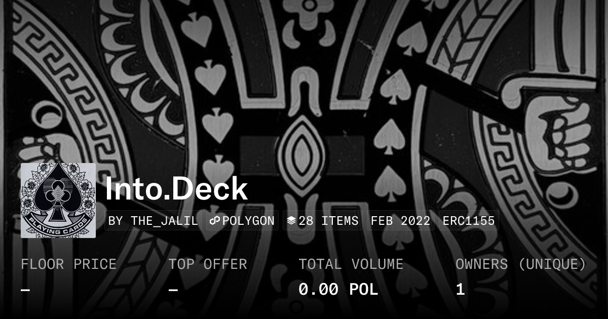 Into Deck Collection Opensea