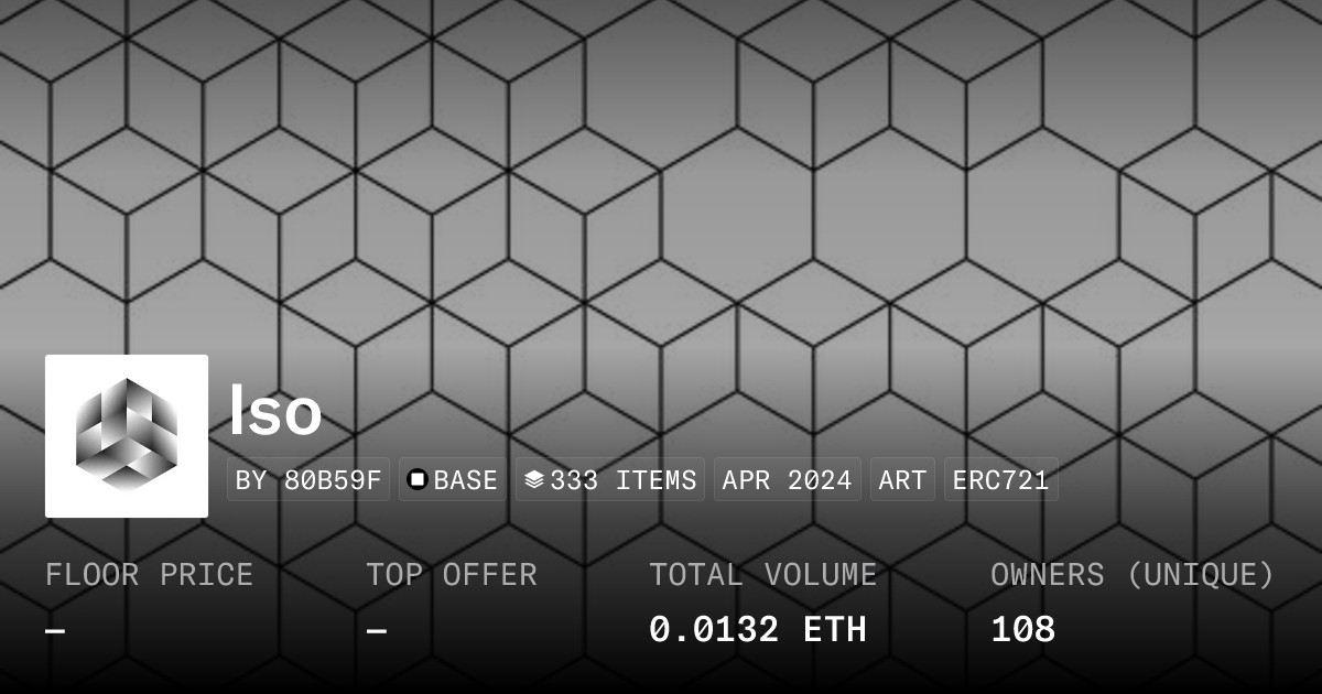 Iso Collection Opensea